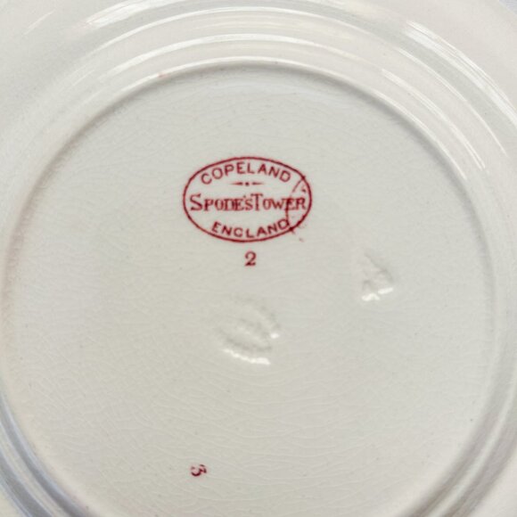 Copeland Spode Tower Vintage Dessert Plates, Set of 4 - Picture 8 of 10